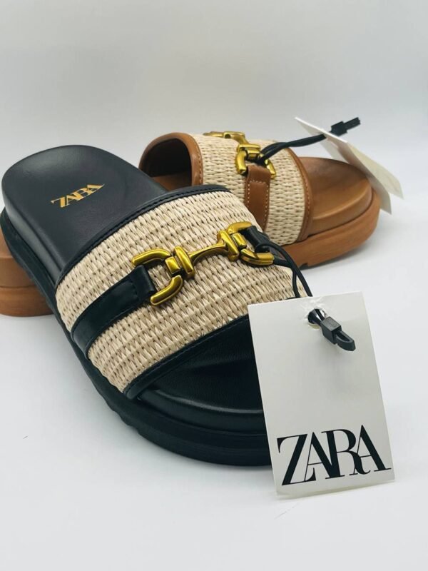 Sandales “Riviera Tressée” – Collection Zara Summer Luxe