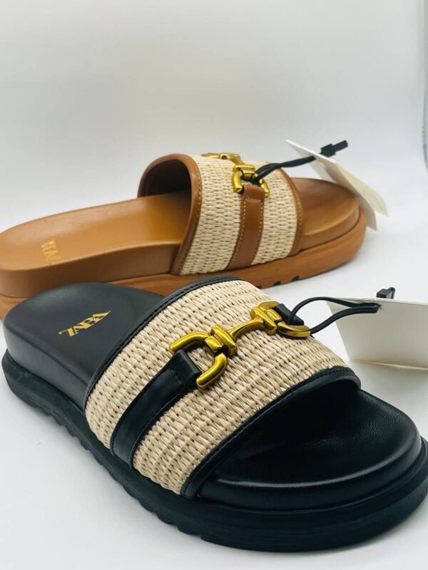 Sandales “Riviera Tressée” – Collection Zara Summer Luxe – Image 5