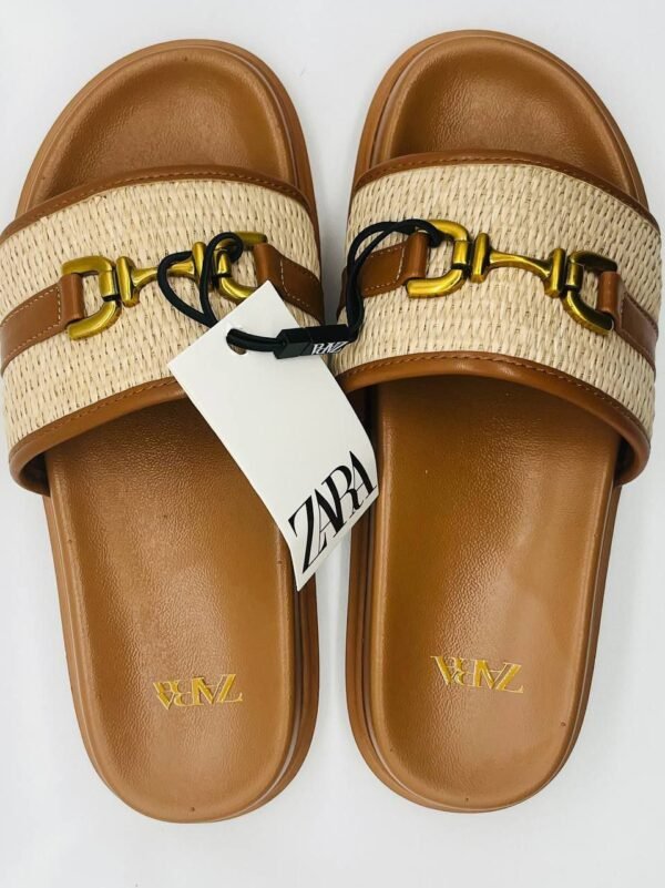Sandales “Riviera Tressée” – Collection Zara Summer Luxe – Image 3